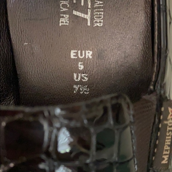 Mephisto | Air Jet Insole Brown‎ Patent Leather - Picture 6 of 7